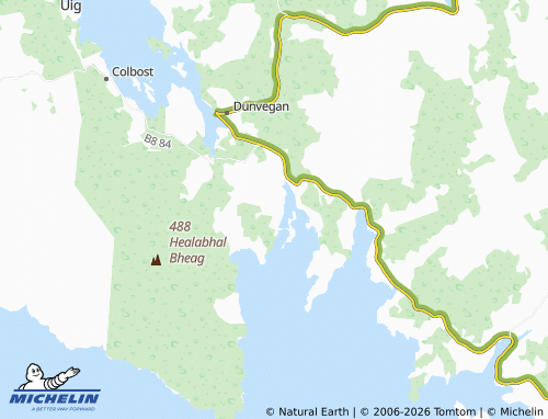 Carte MICHELIN Roag - ViaMichelin