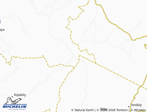 MICHELIN Çatak map - ViaMichelin