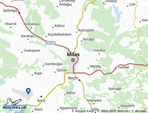 MICHELIN Gazi-Firuz Paşa map - ViaMichelin