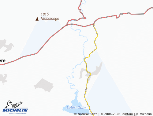 Kaart MICHELIN KuNdonga - ViaMichelin