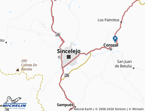 Mapa MICHELIN Palermo - ViaMichelin