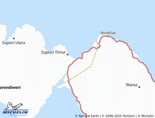MICHELIN Waryesi map - ViaMichelin