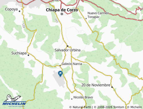 Carte MICHELIN América Libre - ViaMichelin