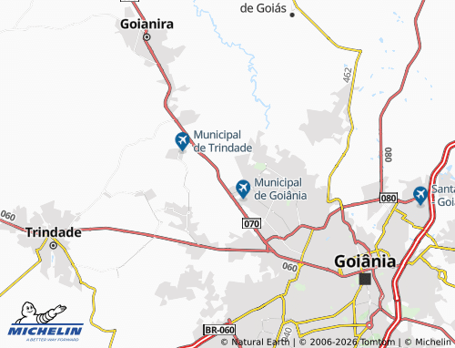 MICHELIN Parque Maracanã map - ViaMichelin