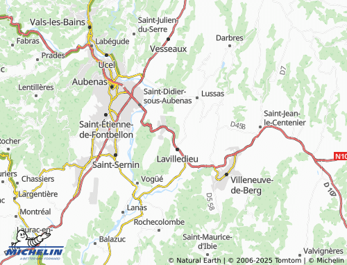 Carte MICHELIN Chancé - ViaMichelin