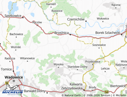 MICHELIN Marcyporęba map - ViaMichelin