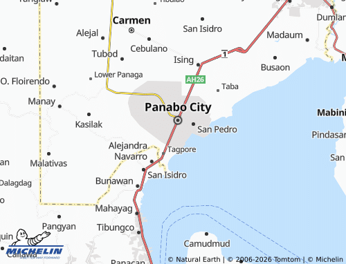 Carte MICHELIN New Visayas - ViaMichelin