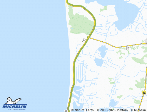 Mapa MICHELIN Vedersø Klit - ViaMichelin
