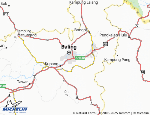 MICHELIN Kampung Bukit Tok Kaya map - ViaMichelin
