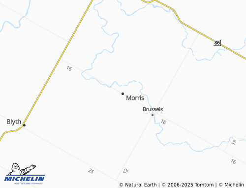 MICHELIN Morris map - ViaMichelin