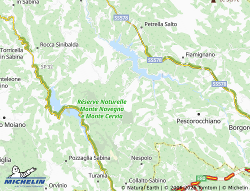 Mapa MICHELIN Marcetelli - ViaMichelin