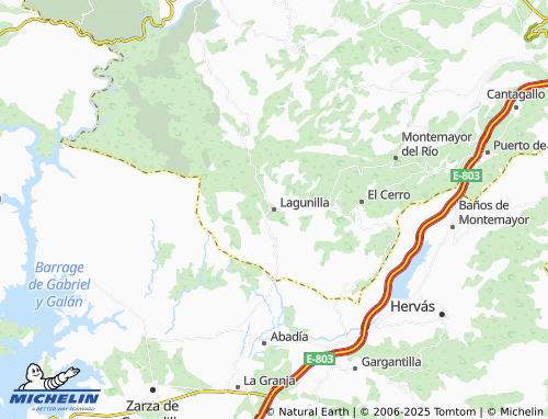 MICHELIN Lagunilla map - ViaMichelin