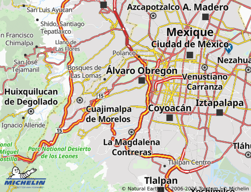 Mapa MICHELIN Presidentes - ViaMichelin