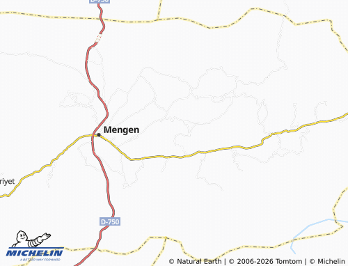 MICHELIN Düzköy map - ViaMichelin