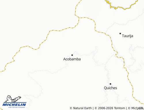 Carte MICHELIN Acobamba - ViaMichelin