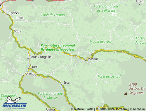 Mappa MICHELIN Biert - ViaMichelin