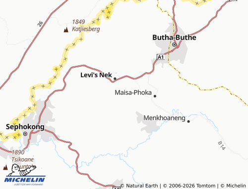 MICHELIN Ha Eliaba map - ViaMichelin