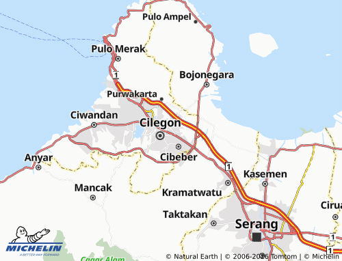 MICHELIN Jombang map - ViaMichelin