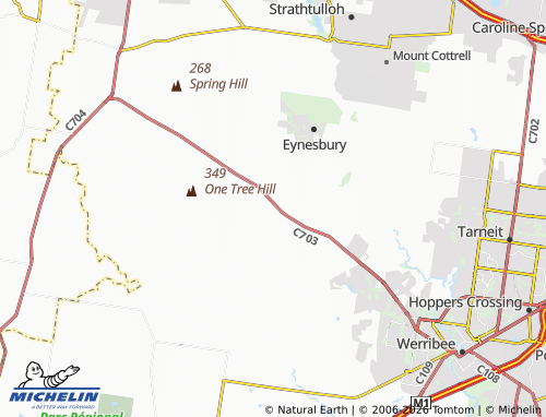 Mappa MICHELIN Quandong - ViaMichelin