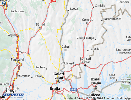 MICHELIN Cahul map - ViaMichelin
