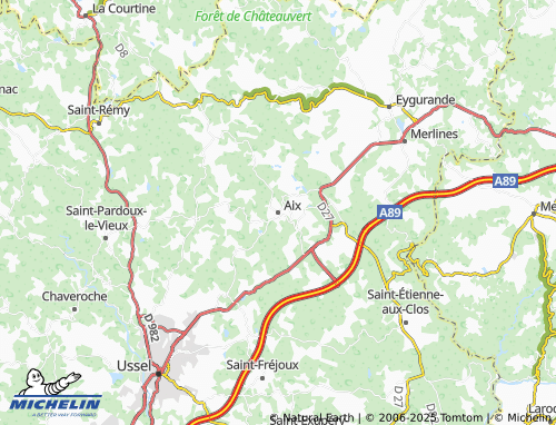 MICHELIN Aix map - ViaMichelin