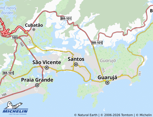 Mapa MICHELIN Vila Matias - ViaMichelin