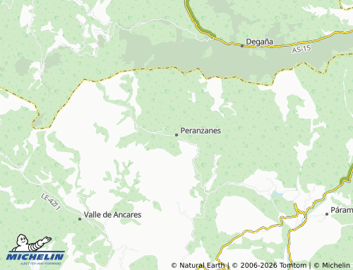 Carte MICHELIN Peranzanes - ViaMichelin