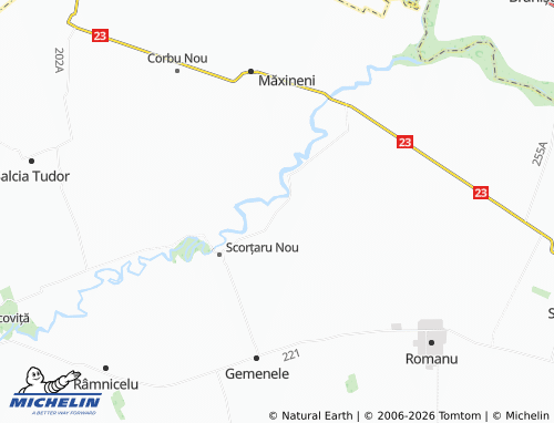 MICHELIN Sihleanu map - ViaMichelin