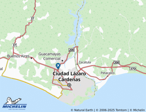 MICHELIN Edén del Balsas map - ViaMichelin