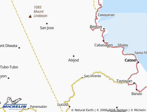 MICHELIN Abijod map - ViaMichelin