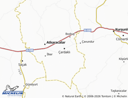 MICHELIN Hürriyet map - ViaMichelin