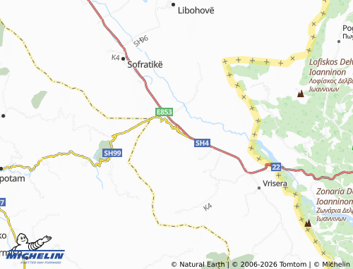 MICHELIN Jorgucat map - ViaMichelin