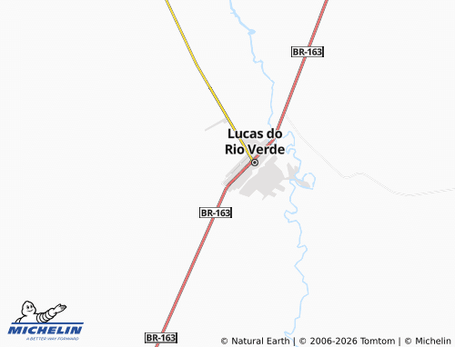 MICHELIN Parque das Emas map - ViaMichelin