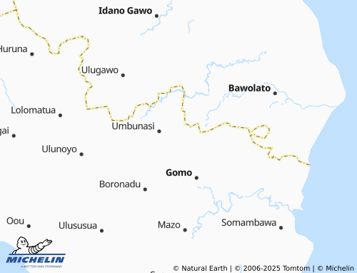 MICHELIN Uluidanotae map - ViaMichelin