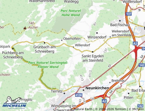 Mappa MICHELIN Würflach - ViaMichelin