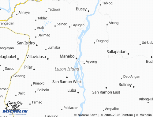 Mappa MICHELIN Manabo - ViaMichelin