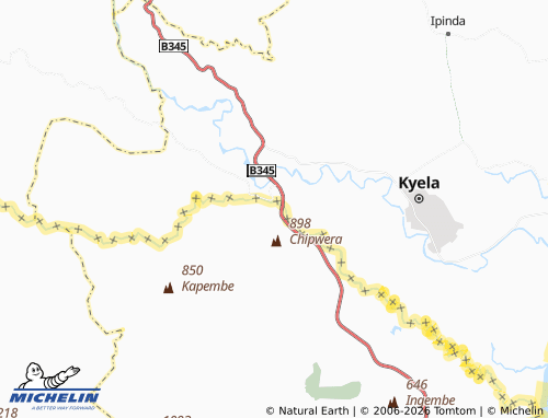 MICHELIN Masoko map - ViaMichelin