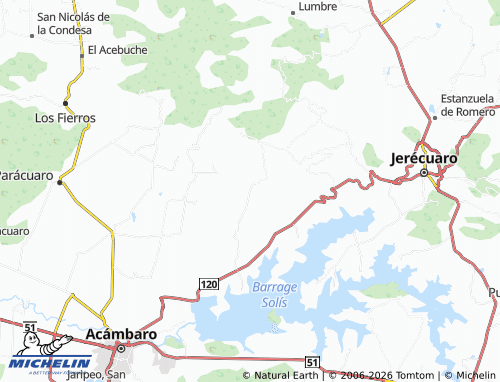 Mappa MICHELIN Piedras de Amolar - ViaMichelin