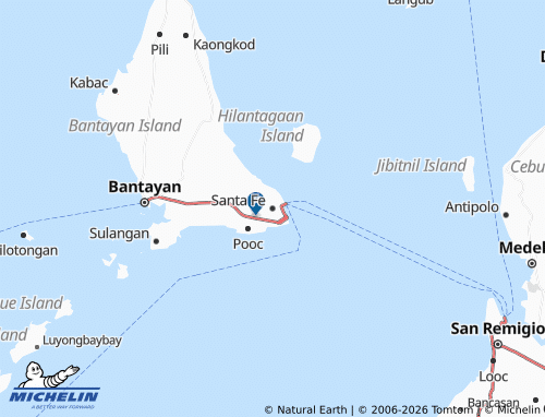 MICHELIN Santa Fe map - ViaMichelin