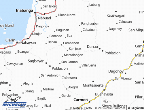 MICHELIN Langtad map - ViaMichelin