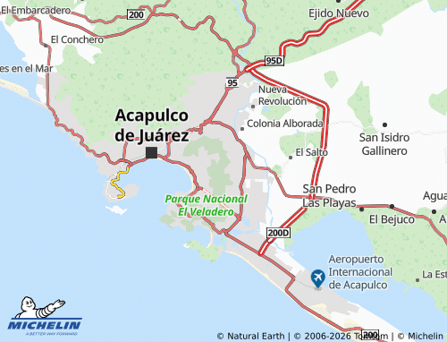 MICHELIN San Agustín map - ViaMichelin