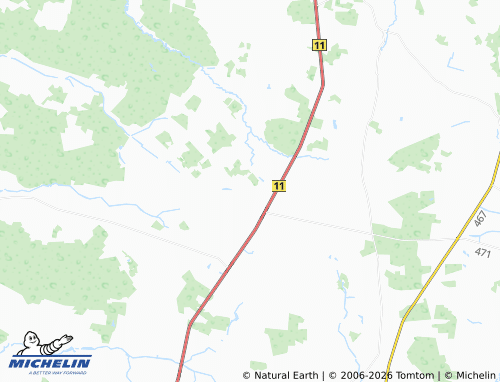 MICHELIN Ørnhøj map - ViaMichelin