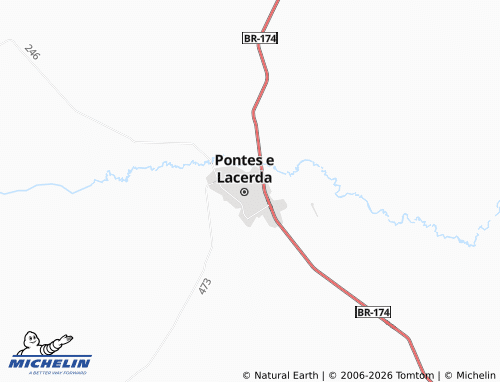 Mapa MICHELIN Bela Vista - ViaMichelin