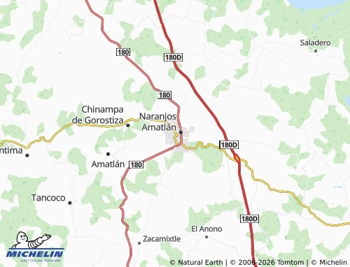 Mapa MICHELIN Americana - ViaMichelin