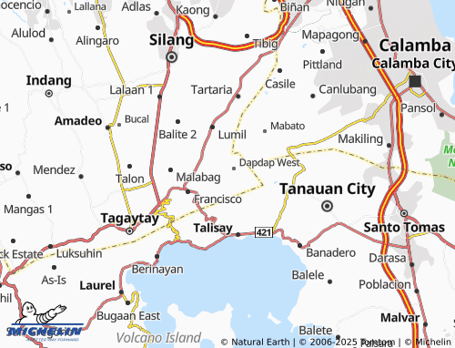 MICHELIN Iruhin East map - ViaMichelin