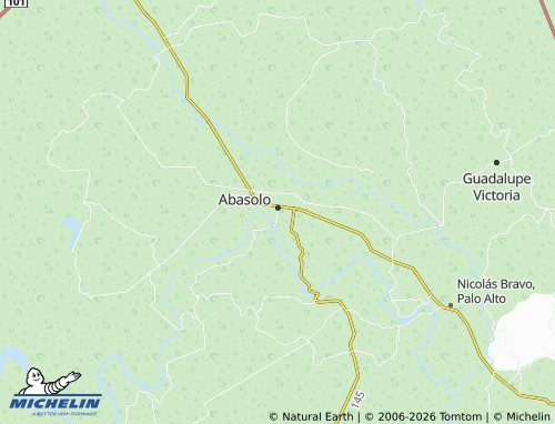 MICHELIN La Amistad map - ViaMichelin