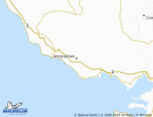 MICHELIN Ancoraimes map - ViaMichelin