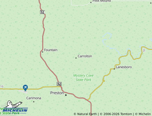 Mapa MICHELIN Carrolton - ViaMichelin