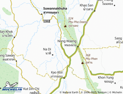 MICHELIN Na Dan map - ViaMichelin