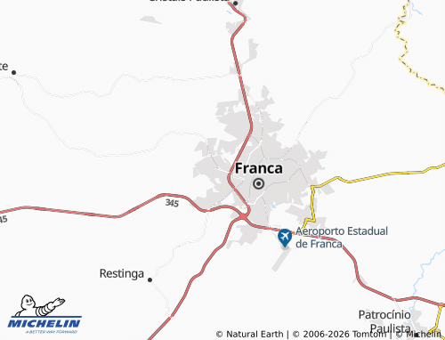 Mapa MICHELIN Parque Continental - ViaMichelin